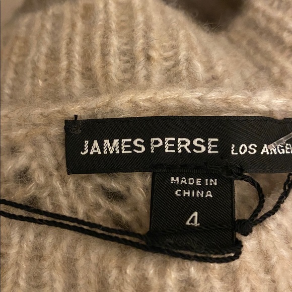 James Perse Cashmere Silk Open Knit Shell - Picture 4 of 9